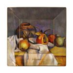 603058 Cezanne - Still Life SQ 150 Plate 12cm crop